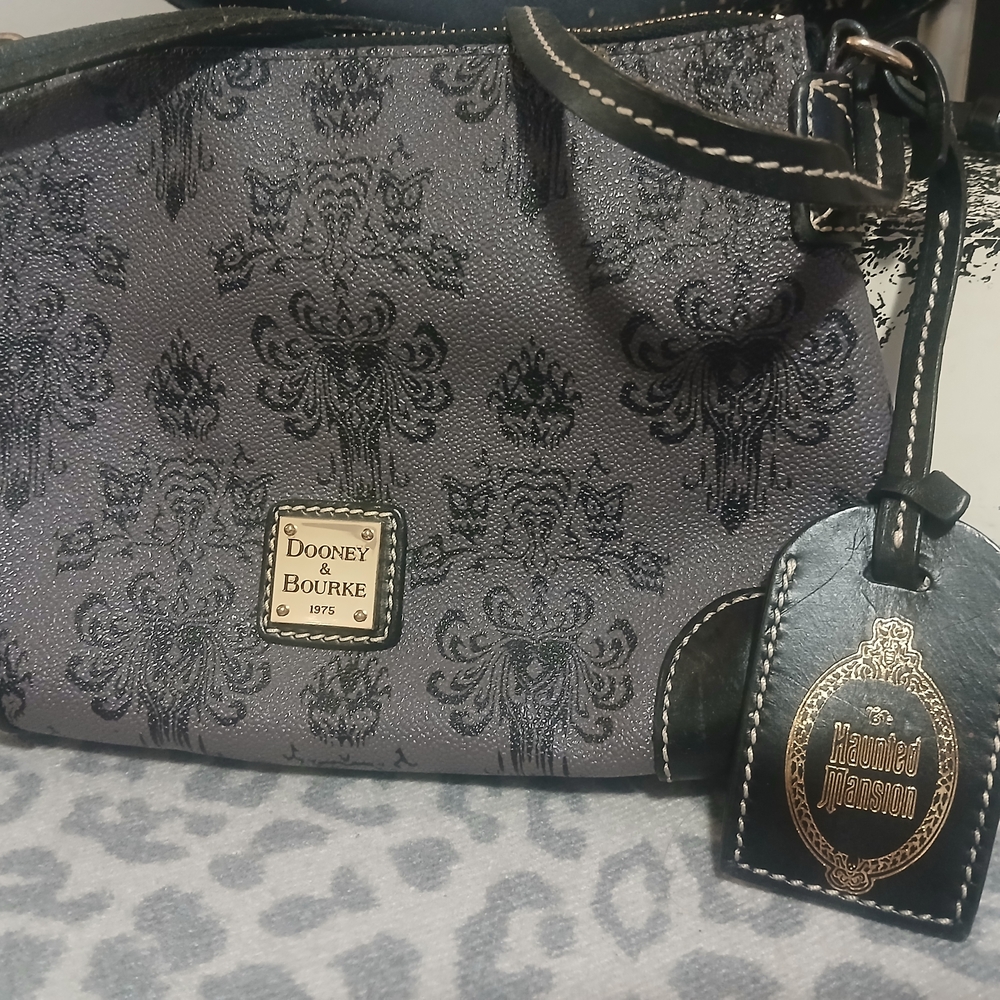 Dooney & Bourke Black and Gray Satchel